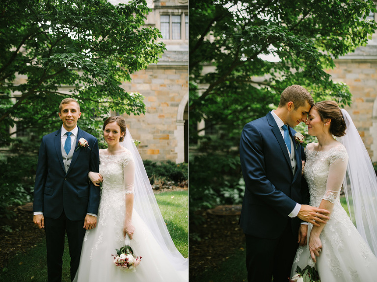 University of Michigan North Quad Dining Hall Wedding | Nicole Haley Photography