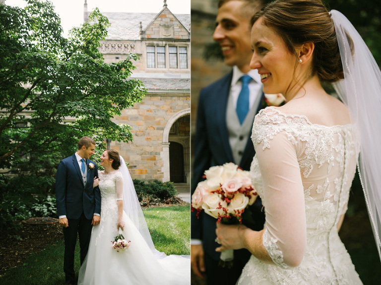 University of Michigan North Quad Dining Hall Wedding | Nicole Haley Photography