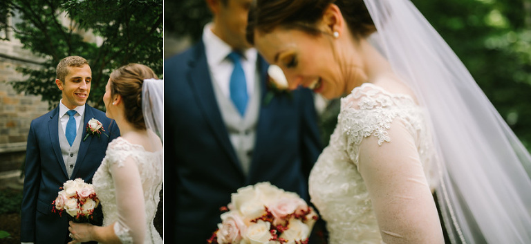 University of Michigan North Quad Dining Hall Wedding | Nicole Haley Photography