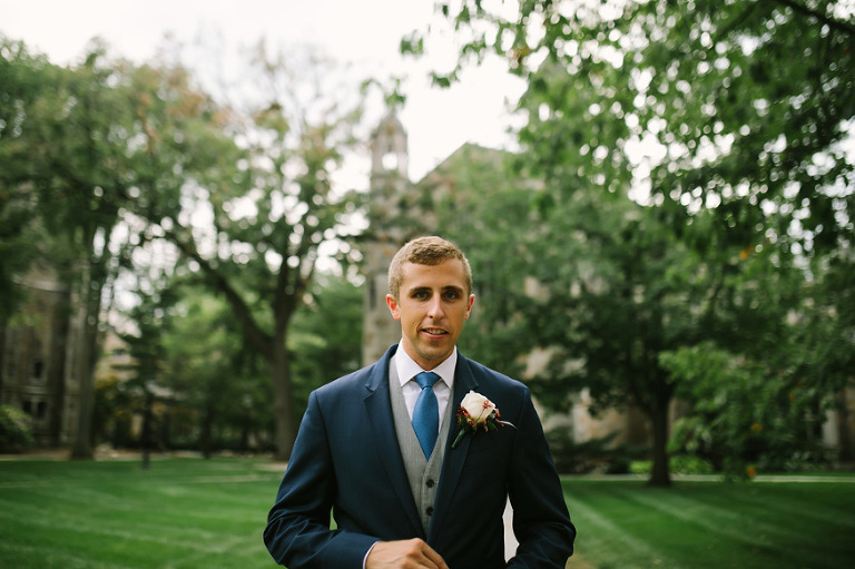 University of Michigan North Quad Dining Hall Wedding | Nicole Haley Photography