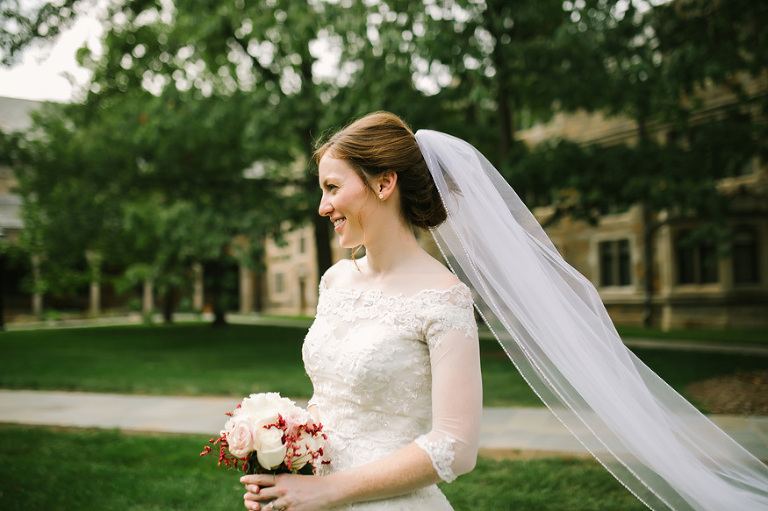 University of Michigan North Quad Dining Hall Wedding | Nicole Haley Photography