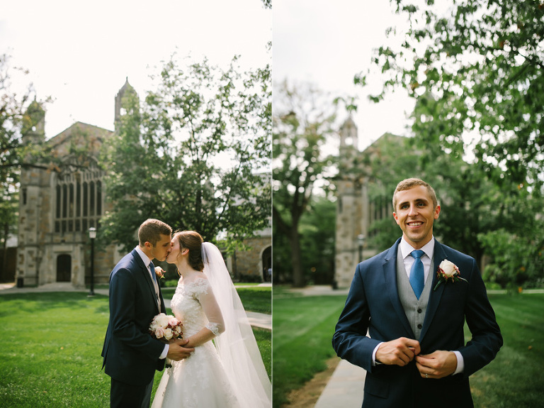 University of Michigan North Quad Dining Hall Wedding | Nicole Haley Photography