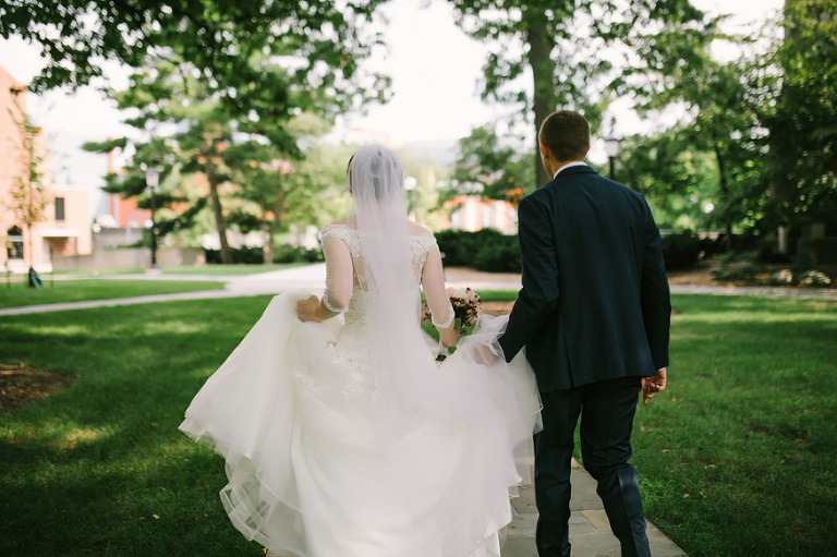 University of Michigan North Quad Dining Hall Wedding | Nicole Haley Photography