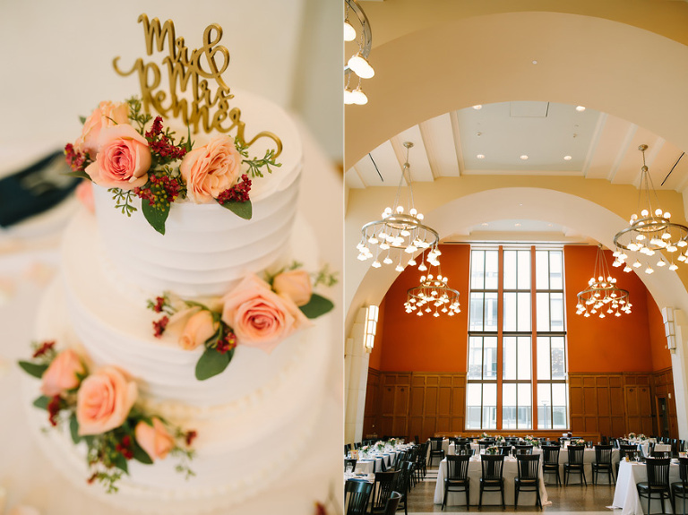 University of Michigan North Quad Dining Hall Wedding | Nicole Haley Photography