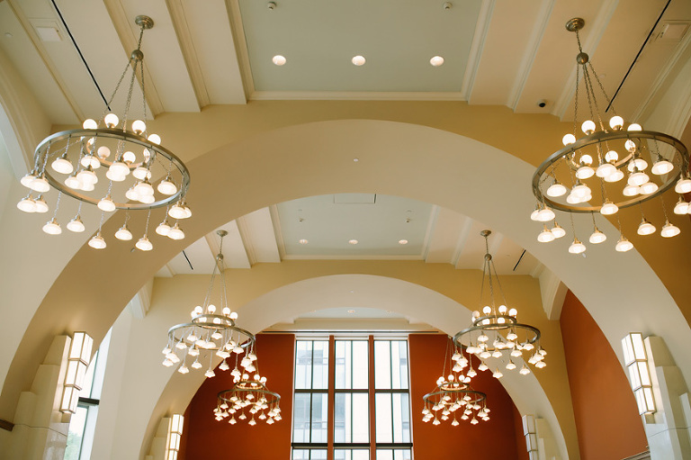 Catherine & Matthew University of Michigan North Quad Dining Hall Wedding