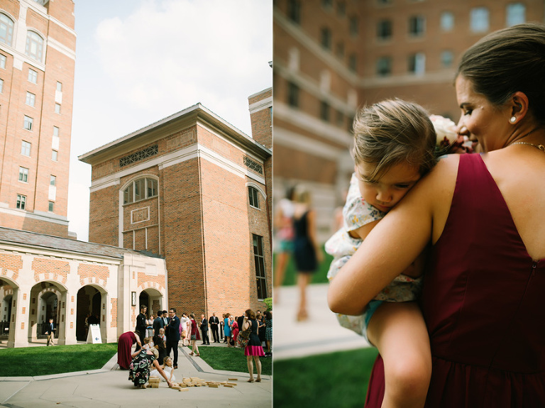 University of Michigan North Quad Dining Hall Wedding | Nicole Haley Photography