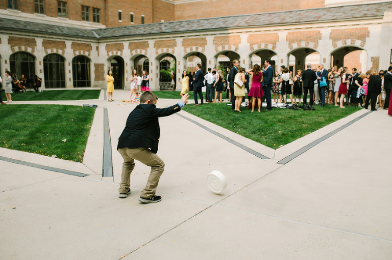 University of Michigan North Quad Dining Hall Wedding | Nicole Haley Photography