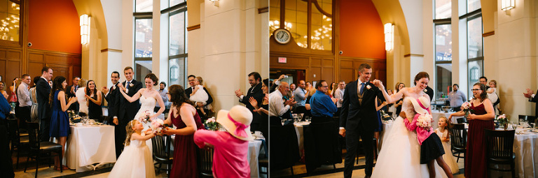 University of Michigan North Quad Dining Hall Wedding | Nicole Haley Photography