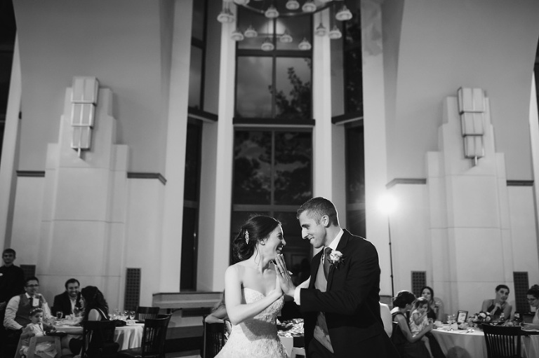 University of Michigan North Quad Dining Hall Wedding | Nicole Haley Photography
