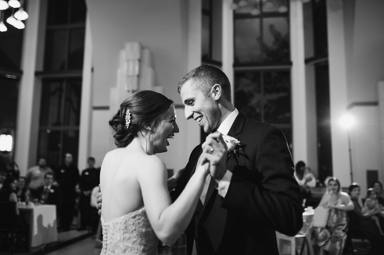 University of Michigan North Quad Dining Hall Wedding | Nicole Haley Photography