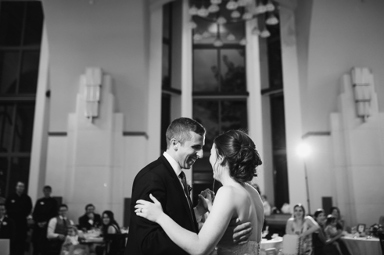 University of Michigan North Quad Dining Hall Wedding | Nicole Haley Photography