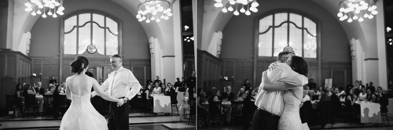 University of Michigan North Quad Dining Hall Wedding | Nicole Haley Photography