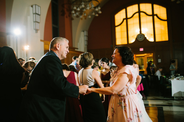 University of Michigan North Quad Dining Hall Wedding | Nicole Haley Photography