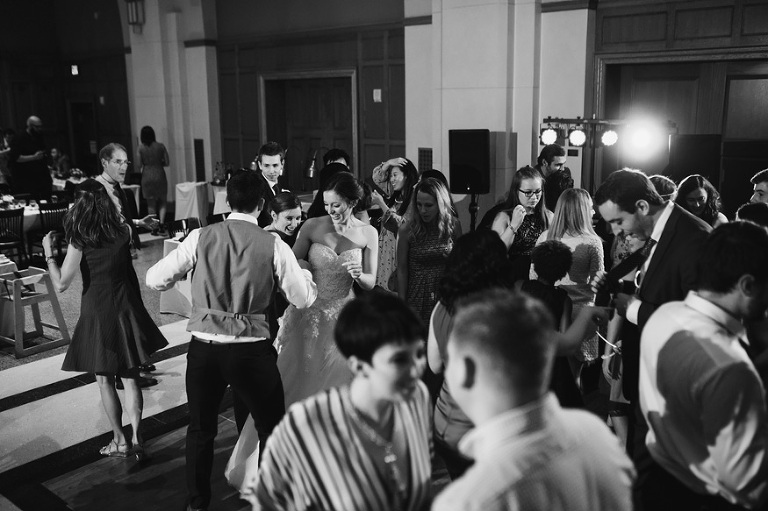 University of Michigan North Quad Dining Hall Wedding | Nicole Haley Photography