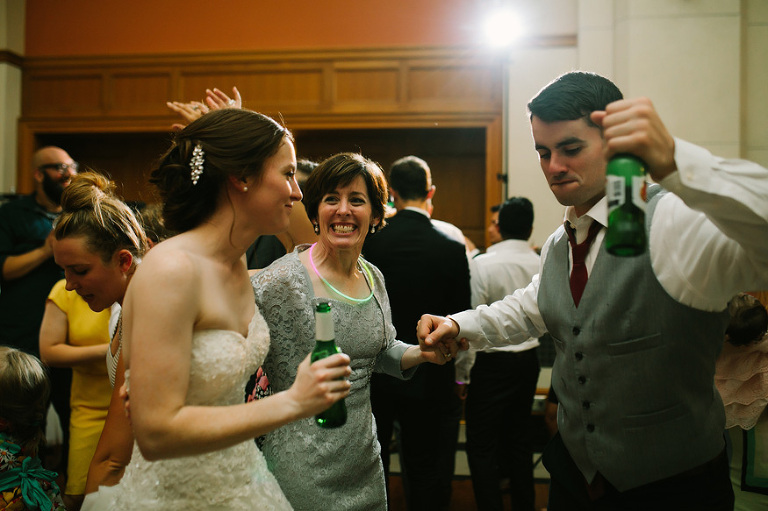 University of Michigan North Quad Dining Hall Wedding | Nicole Haley Photography