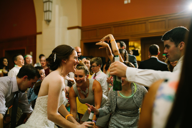 University of Michigan North Quad Dining Hall Wedding | Nicole Haley Photography
