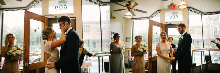 Ann Arbor wedding at Jefferson Market by Ann Arbor wedding photographer, Nicole Haley Photography.