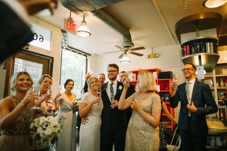 Ann Arbor wedding at Jefferson Market by Ann Arbor wedding photographer, Nicole Haley Photography.
