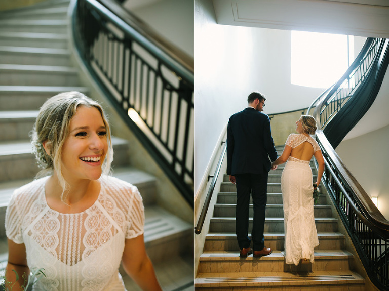 Ann Arbor wedding photos at UMMA by Ann Arbor wedding photographer, Nicole Haley Photography.