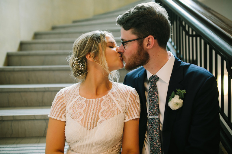 Ann Arbor wedding photos at UMMA by Ann Arbor wedding photographer, Nicole Haley Photography.