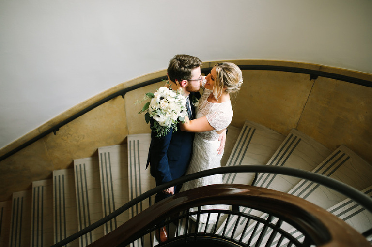 Ann Arbor wedding photos at UMMA by Ann Arbor wedding photographer, Nicole Haley Photography.