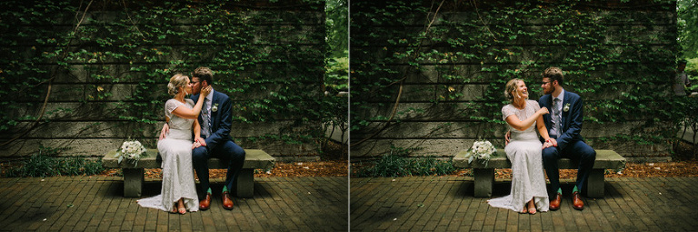 Ann Arbor wedding photos at UMMA by Ann Arbor wedding photographer, Nicole Haley Photography.