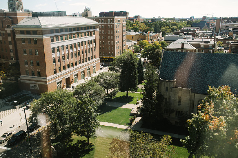 The Graduate Hotel wedding photos by Michigan wedding photographer, Nicole Haley Photography