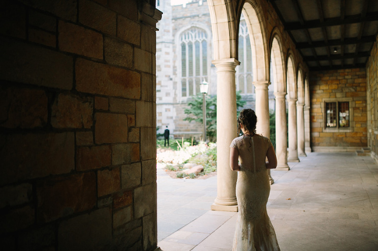 Law Quad wedding photos by Michigan wedding photographer, Nicole Haley Photography