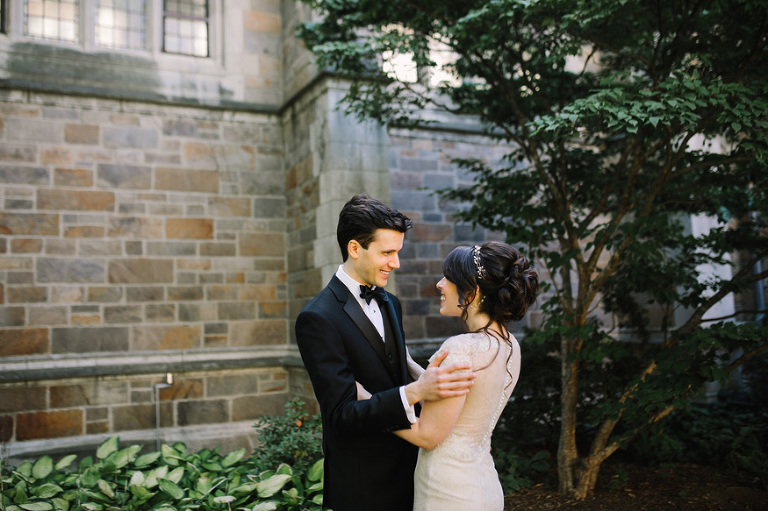 Law Quad wedding photos by Michigan wedding photographer, Nicole Haley Photography