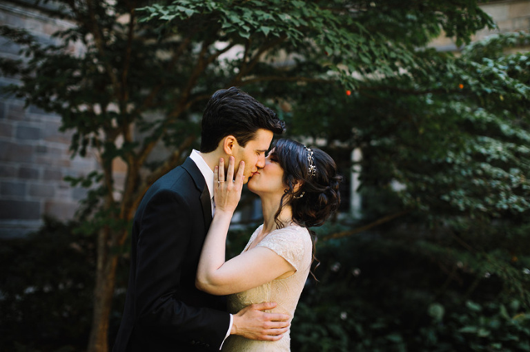 Law Quad wedding photos by Michigan wedding photographer, Nicole Haley Photography