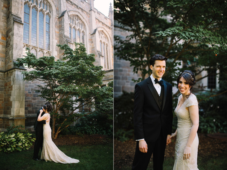 Law Quad wedding photos by Michigan wedding photographer, Nicole Haley Photography