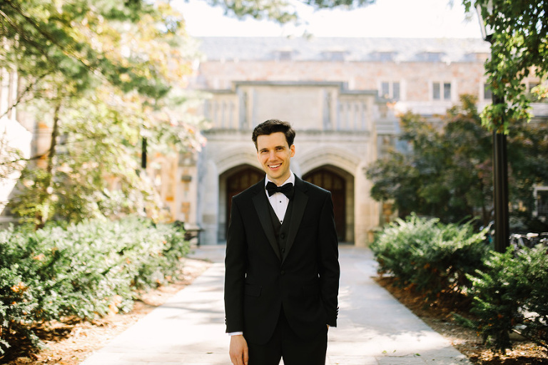 Law Quad wedding photos by Michigan wedding photographer, Nicole Haley Photography