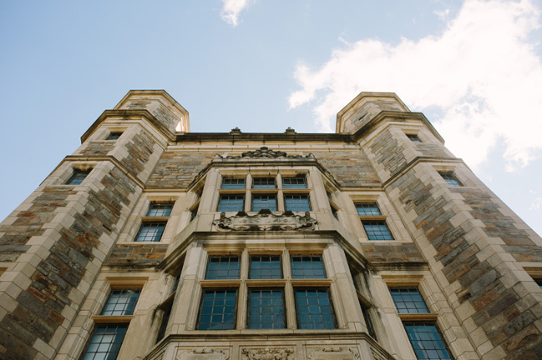 Law Quad wedding photos by Michigan wedding photographer, Nicole Haley Photography