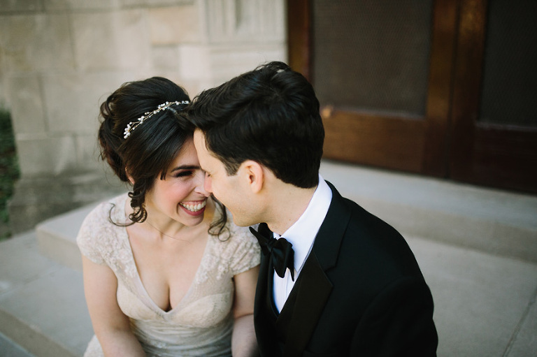 Law Quad wedding photos by Michigan wedding photographer, Nicole Haley Photography