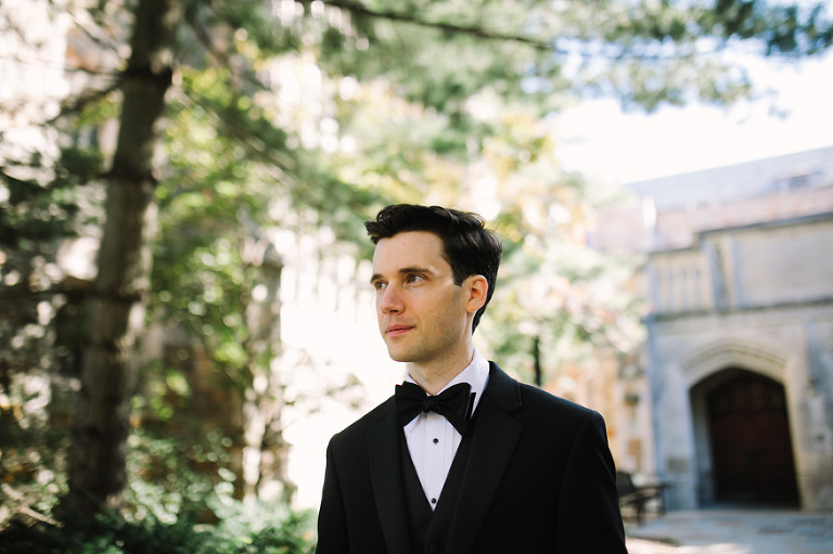 Law Quad wedding photos by Michigan wedding photographer, Nicole Haley Photography