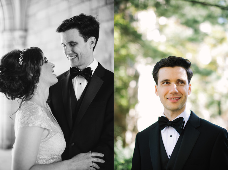 Law Quad wedding photos by Michigan wedding photographer, Nicole Haley Photography