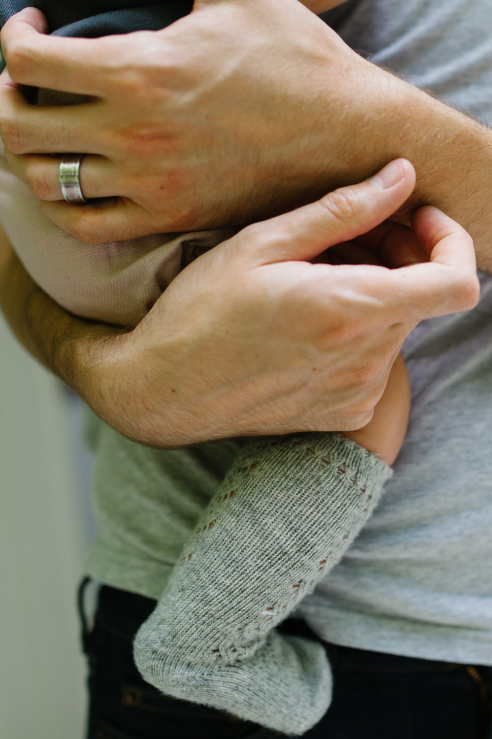 Family portrait in Ann Arbor, Michigan