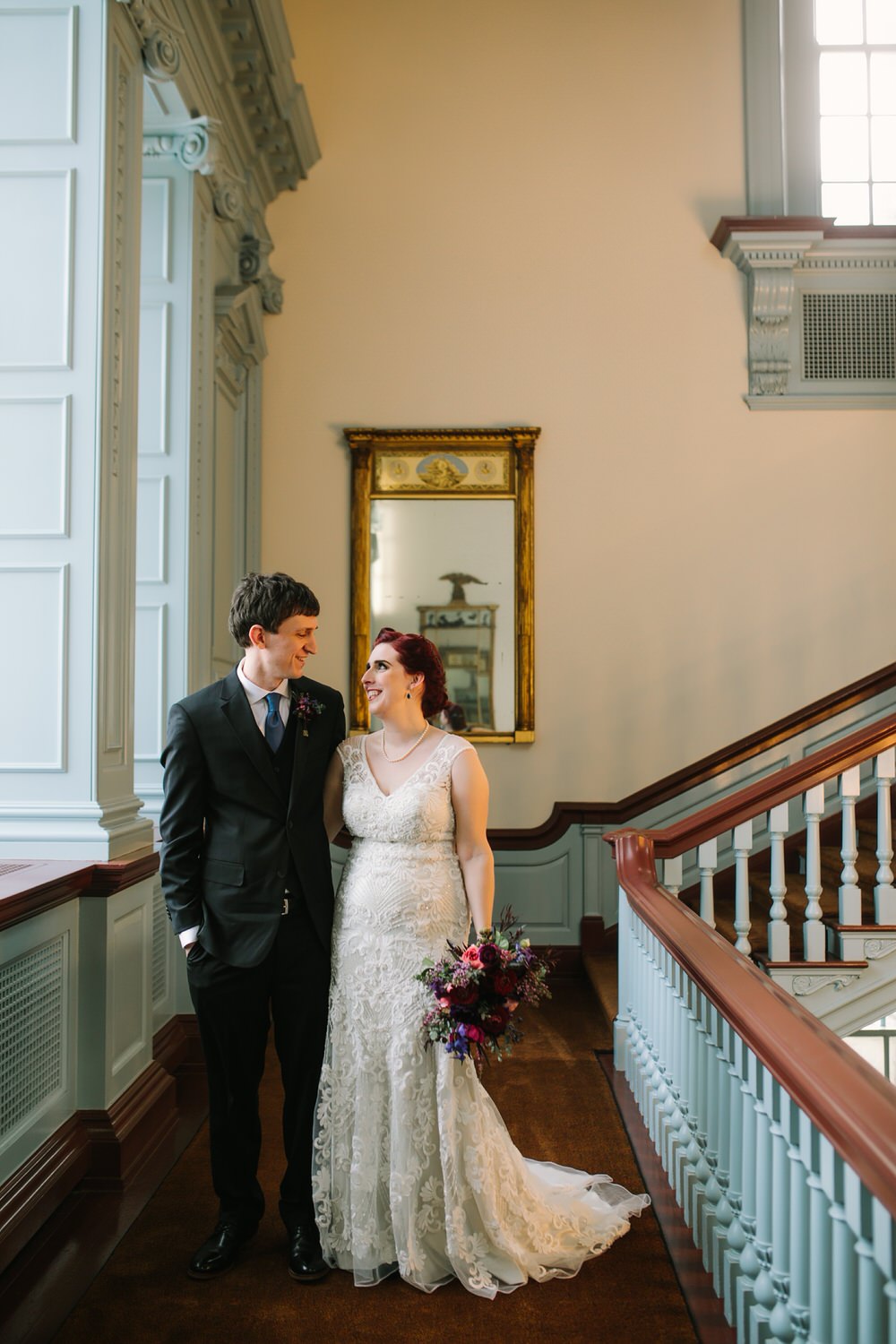 Wedding at The Henry Ford by Ann Arbor wedding photographer, Nicole Haley
